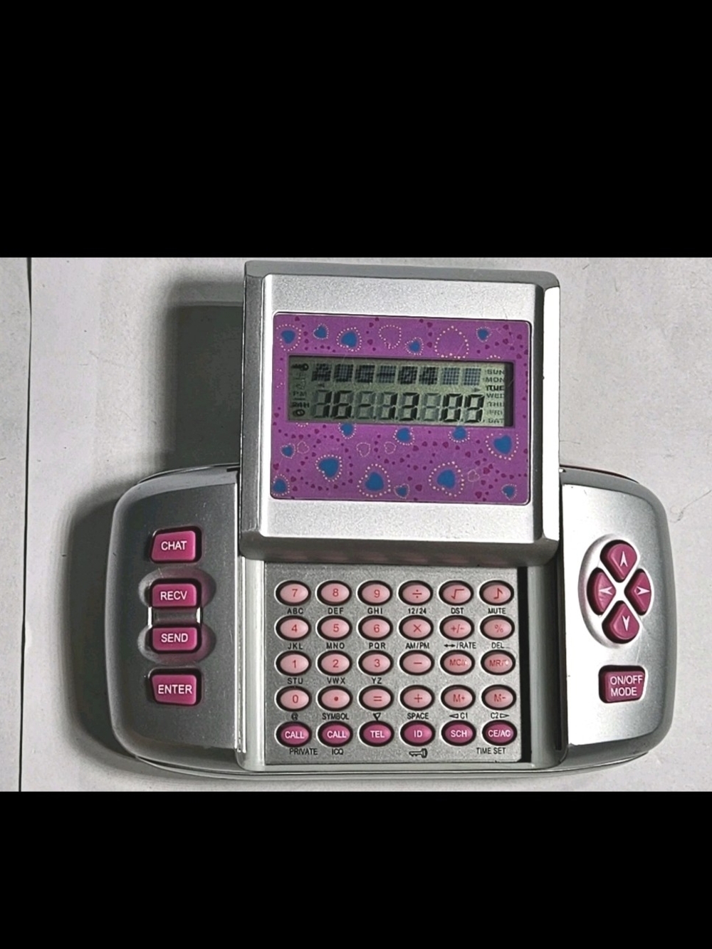 Vintage Cyber Gear SMS Sliding Text Messaging Toy Works Great! Y2K
